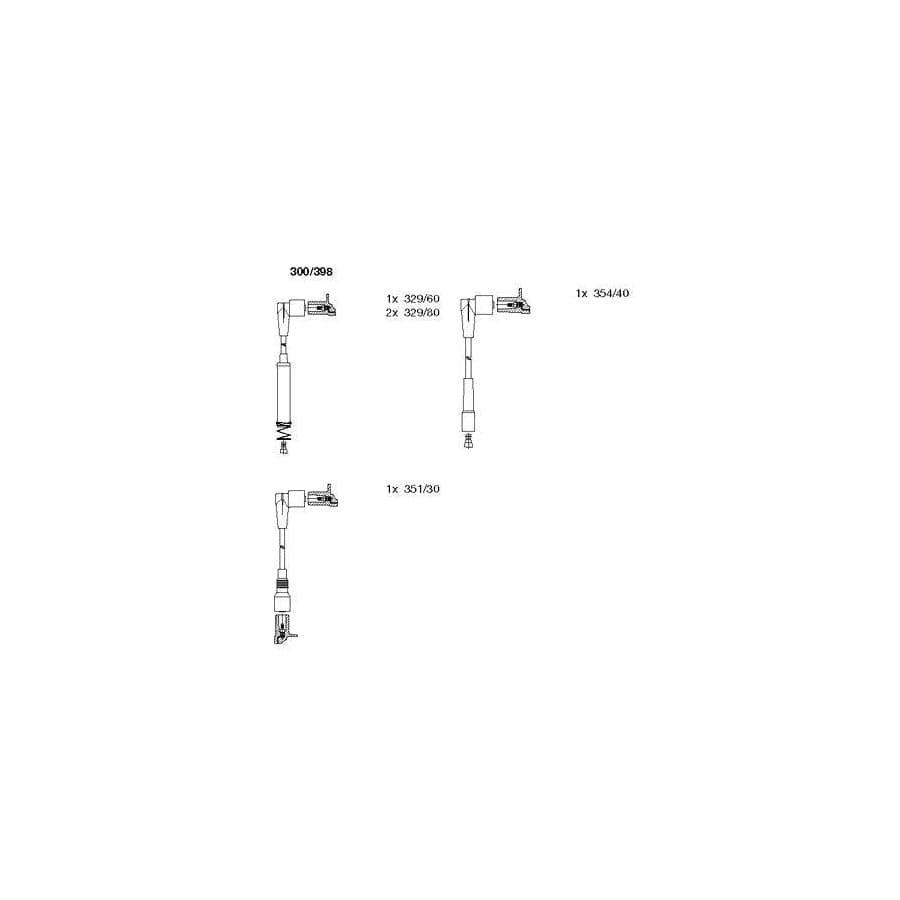 Bremi 300/398 Ignition Cable Kit