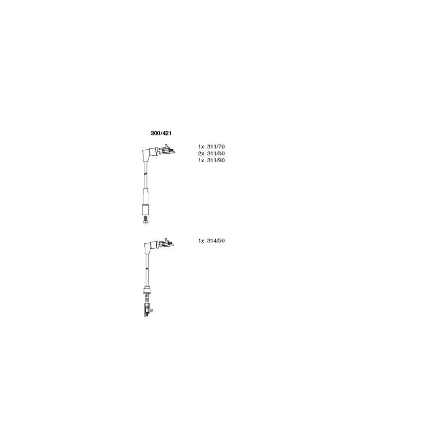 Bremi 300/421 Ignition Cable Kit