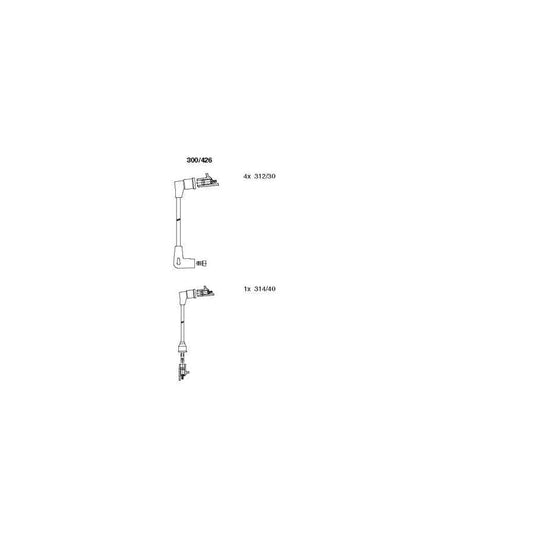 Bremi 300/426 Ignition Cable Kit