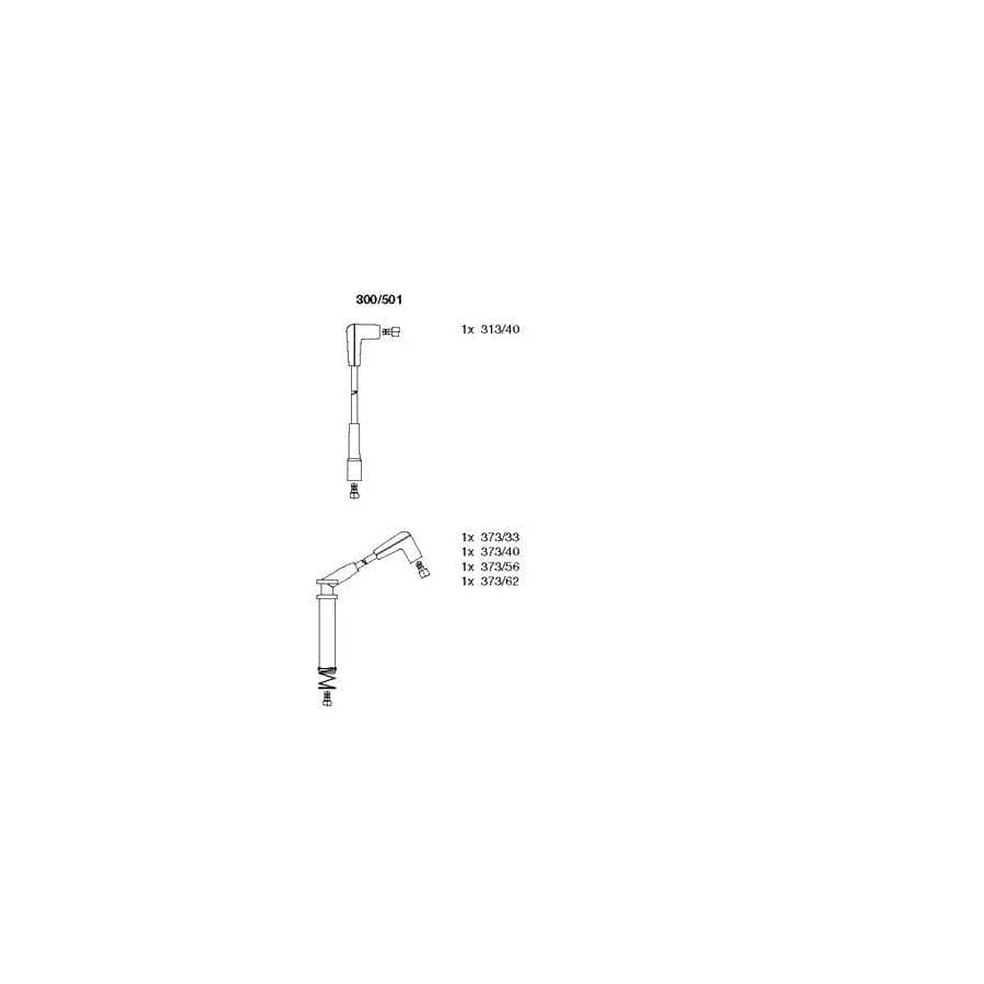 Bremi 300/501 Ignition Cable Kit