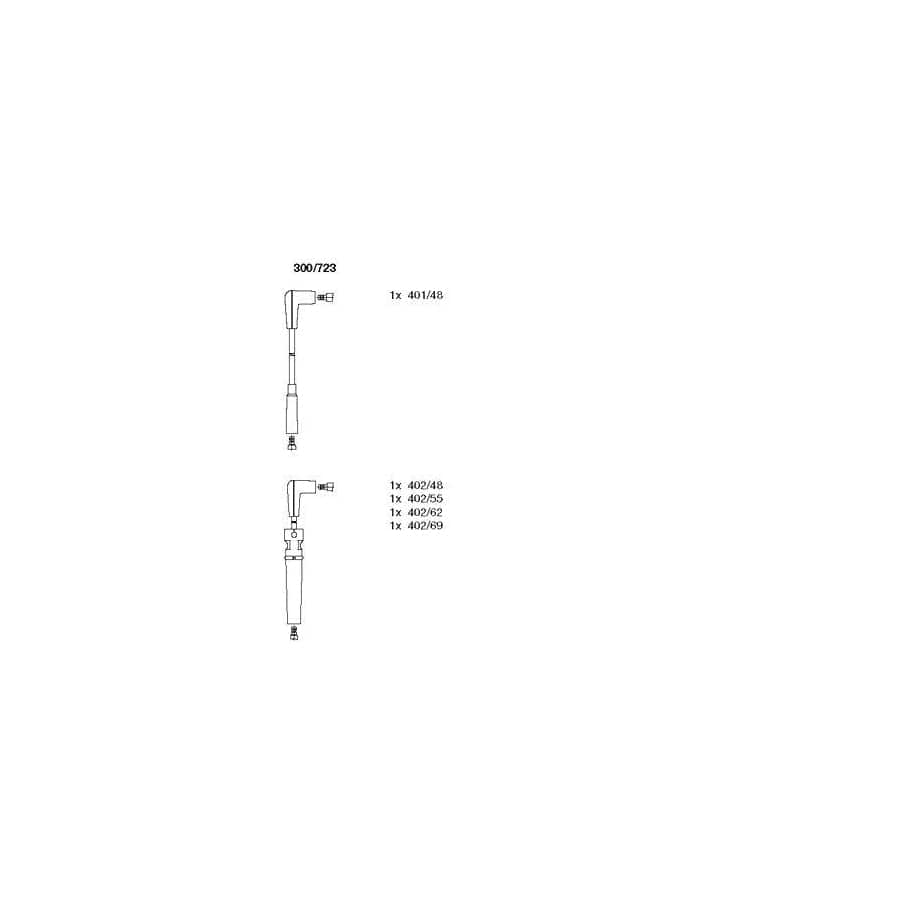 Bremi 300/723 Ignition Cable Kit
