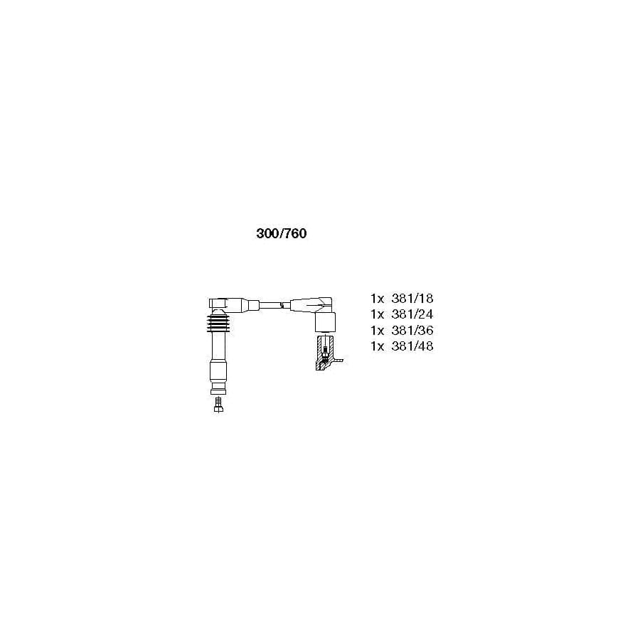 Bremi 300/760 Ignition Cable Kit