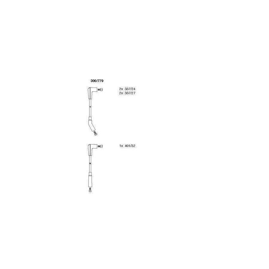 Bremi 300/779 Ignition Cable Kit