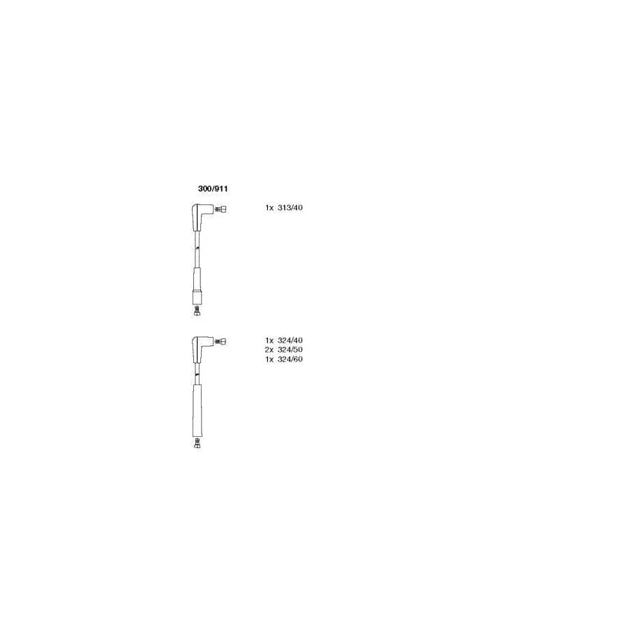 Bremi 300/911 Ignition Cable Kit