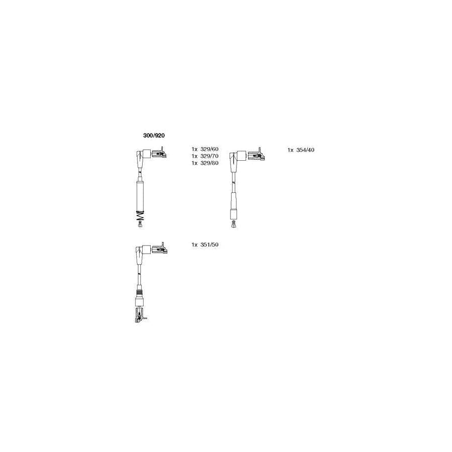 Bremi 300/920 Ignition Cable Kit