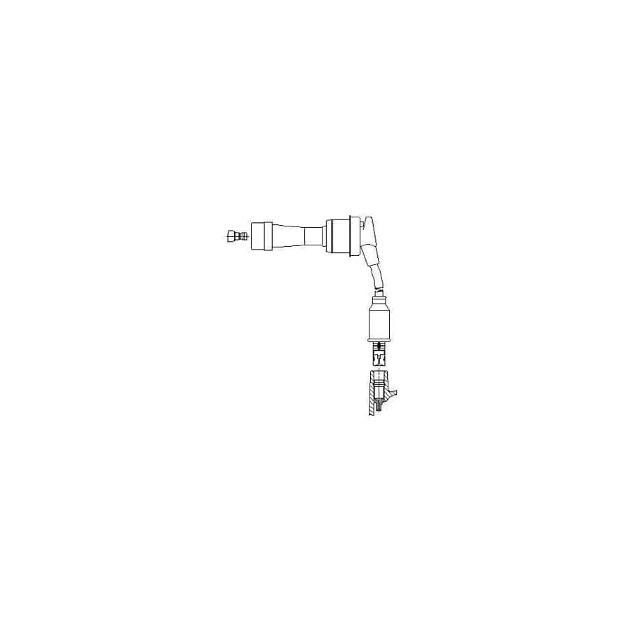 Bremi 347/57 Ignition Lead for Mitsubishi Eclipse II Coupe (D32A)