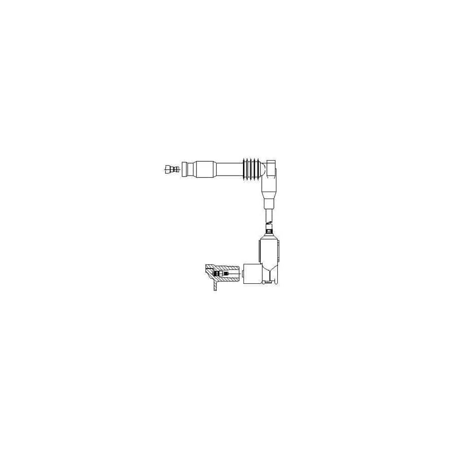 Bremi 381M18 Ignition Lead for Opel Astra