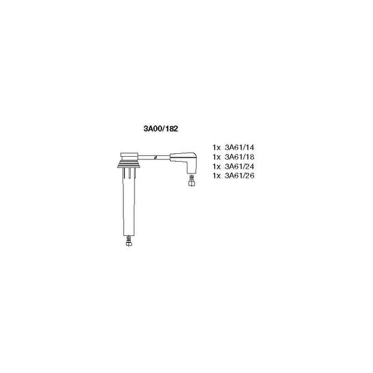 Bremi 3A00/182 Ignition Cable Kit