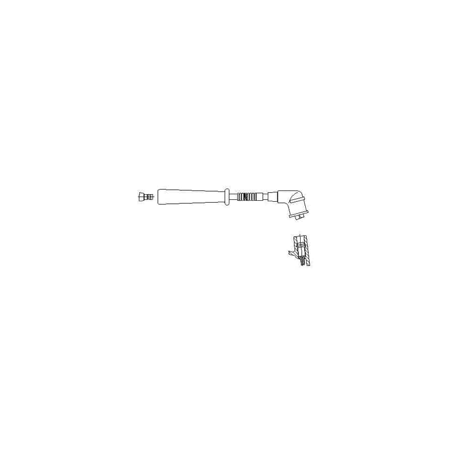 Bremi 3A23E74 Ignition Lead for Mazda Mpv I (LV)