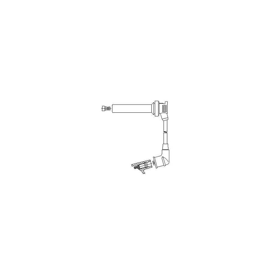 Bremi 403/49 Ignition Lead for Mazda 323