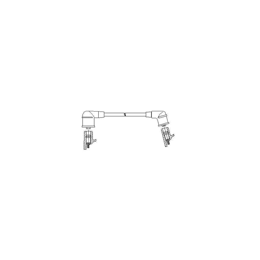 Bremi 486/23 Ignition Lead for Subaru Sumo Minibus (E10, E12)