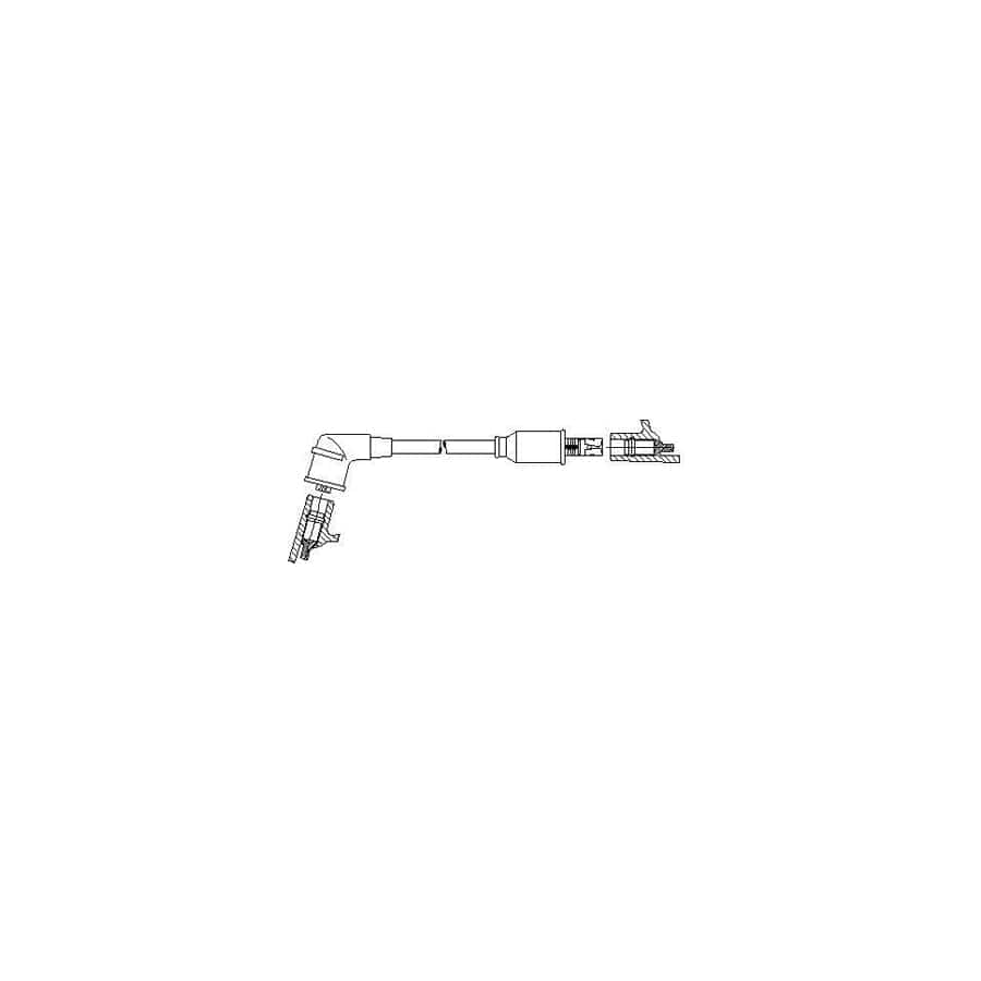 Bremi 488/84 Ignition Lead for Subaru Sumo Minibus (E10, E12)