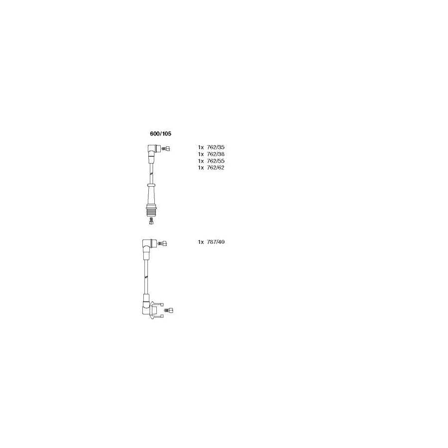 Bremi 600/105 Ignition Cable Kit