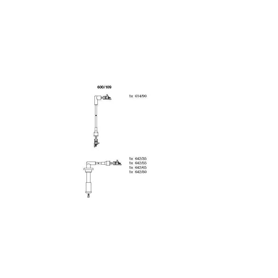 Bremi 600/109 Ignition Cable Kit