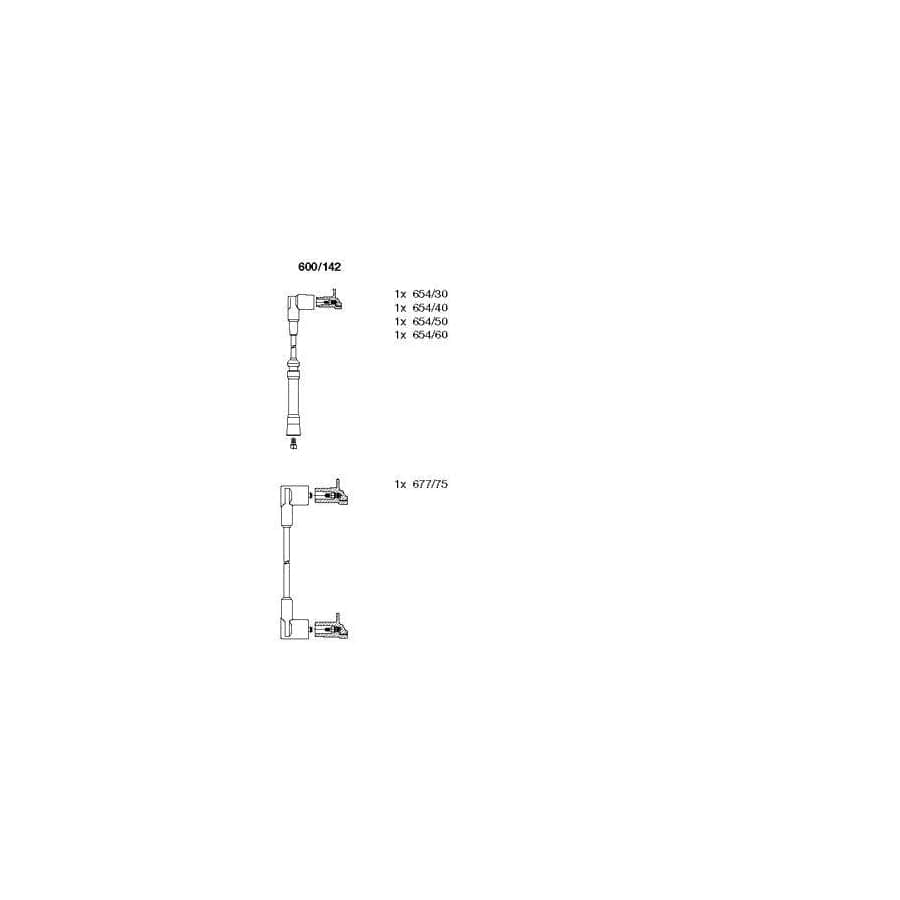 Bremi 600/142 Ignition Cable Kit
