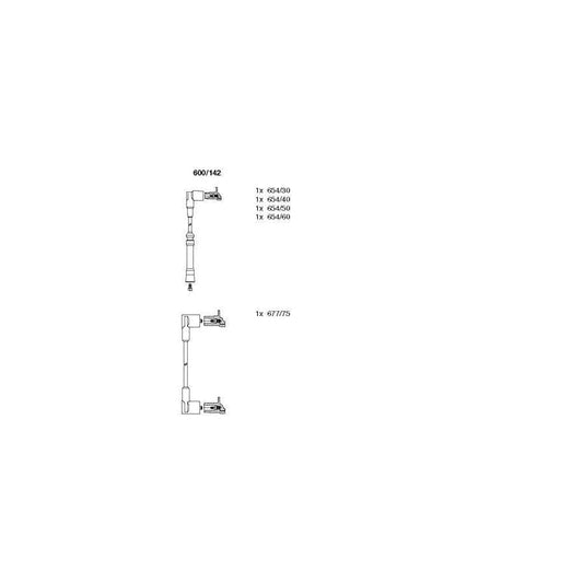 Bremi 600/142 Ignition Cable Kit