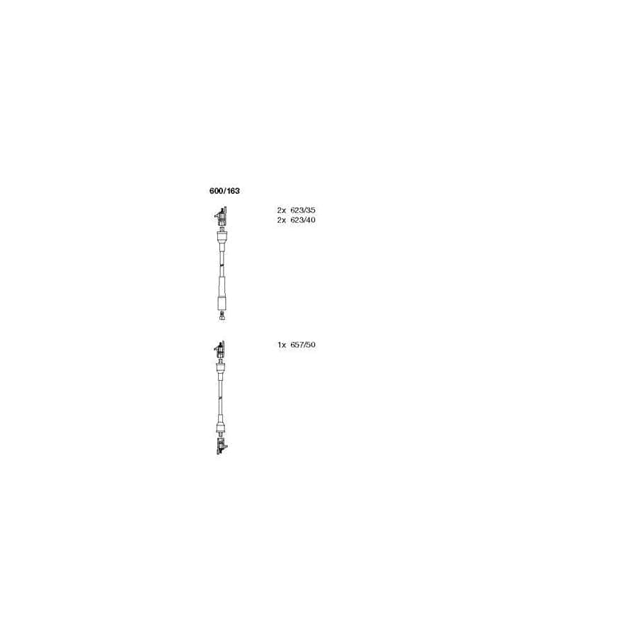 Bremi 600/163 Ignition Cable Kit