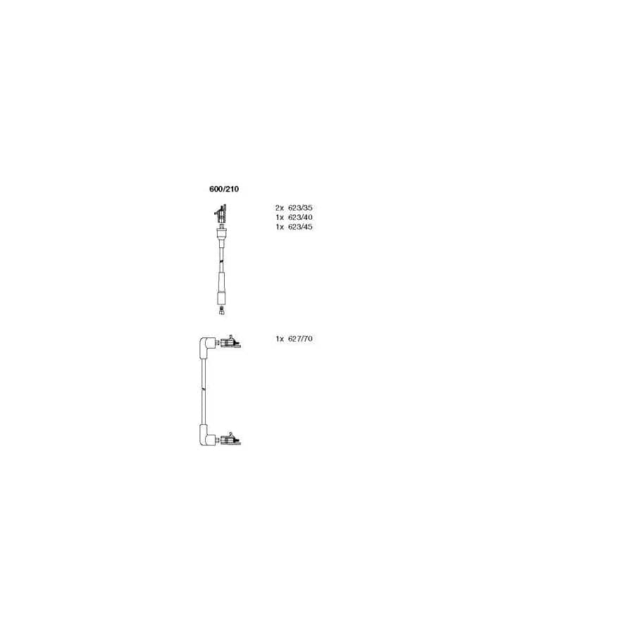 Bremi 600/210 Ignition Cable Kit