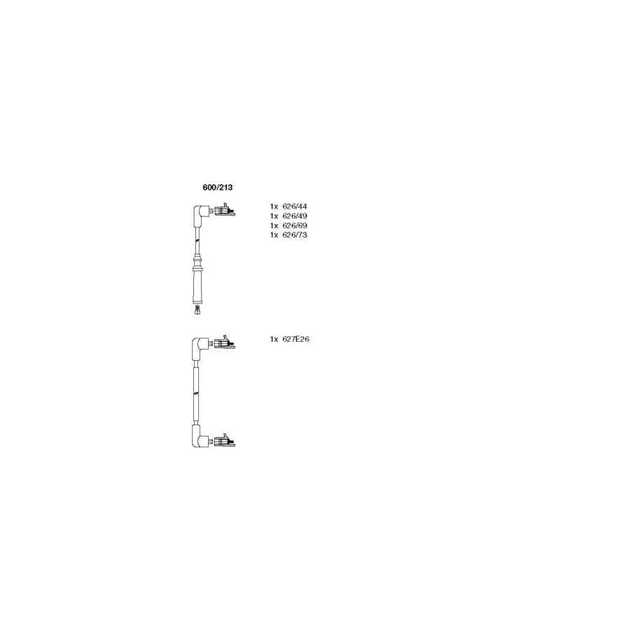 Bremi 600/213 Ignition Cable Kit