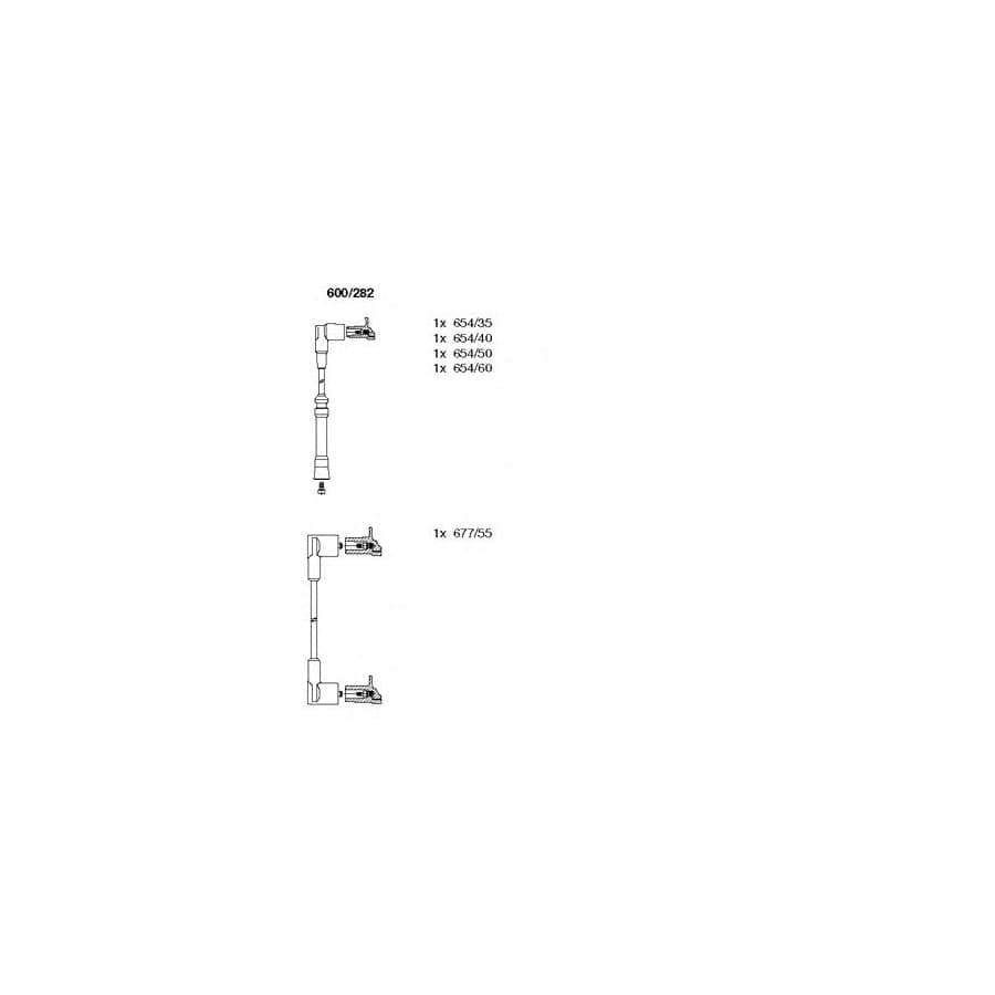 Bremi 600/282 Ignition Cable Kit
