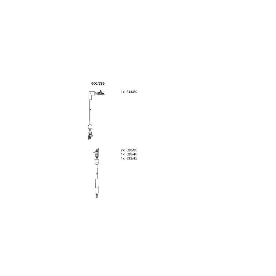 Bremi 600/389 Ignition Cable Kit