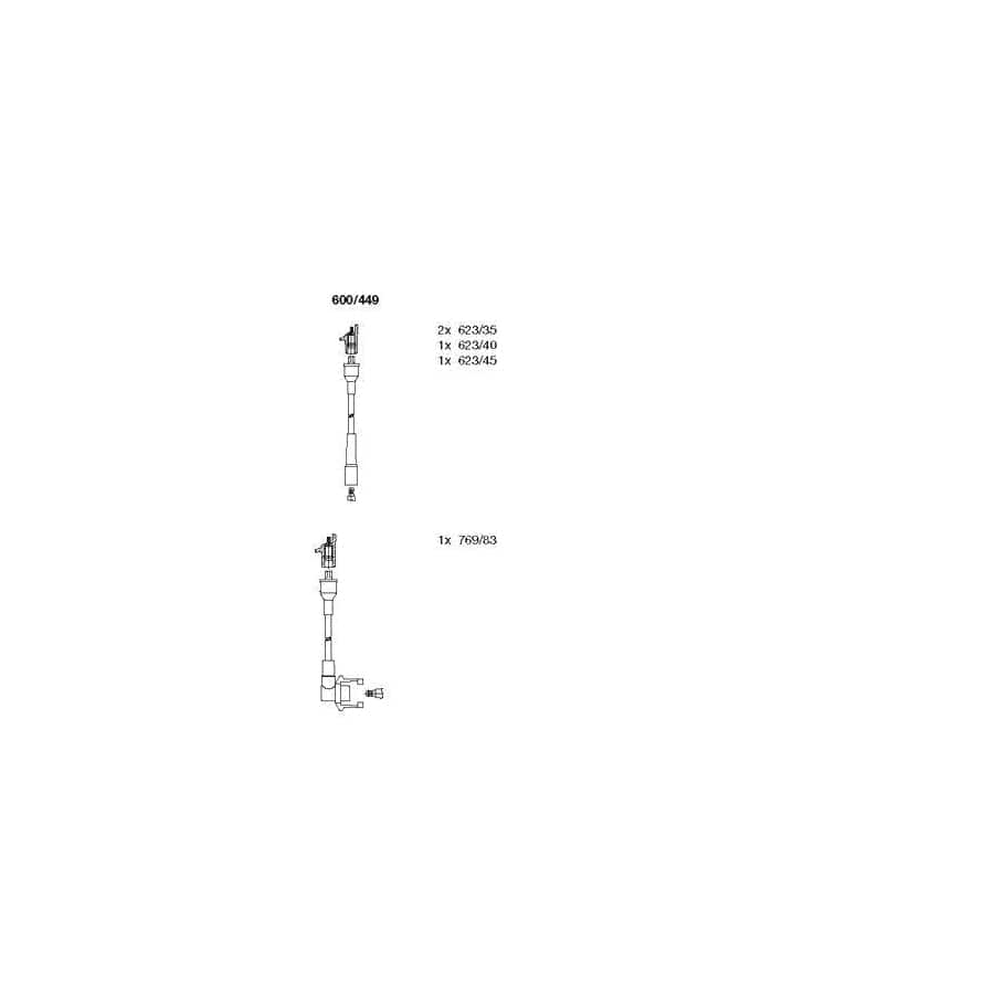 Bremi 600/449 Ignition Cable Kit