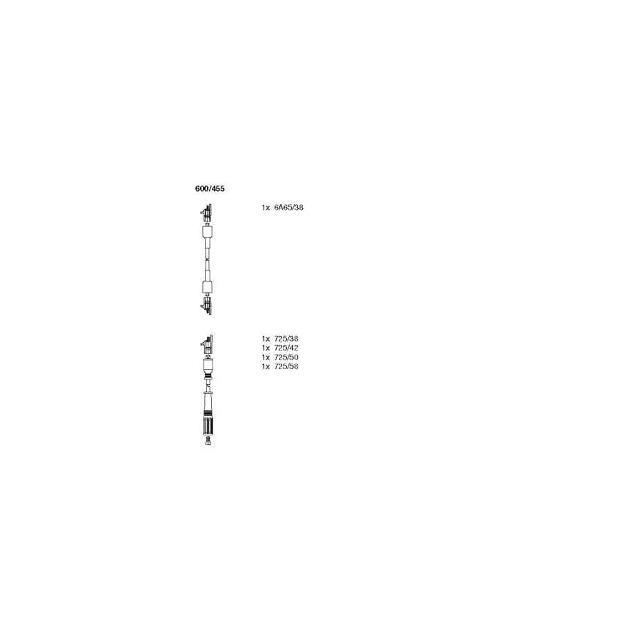 Bremi 600/455 Ignition Cable Kit