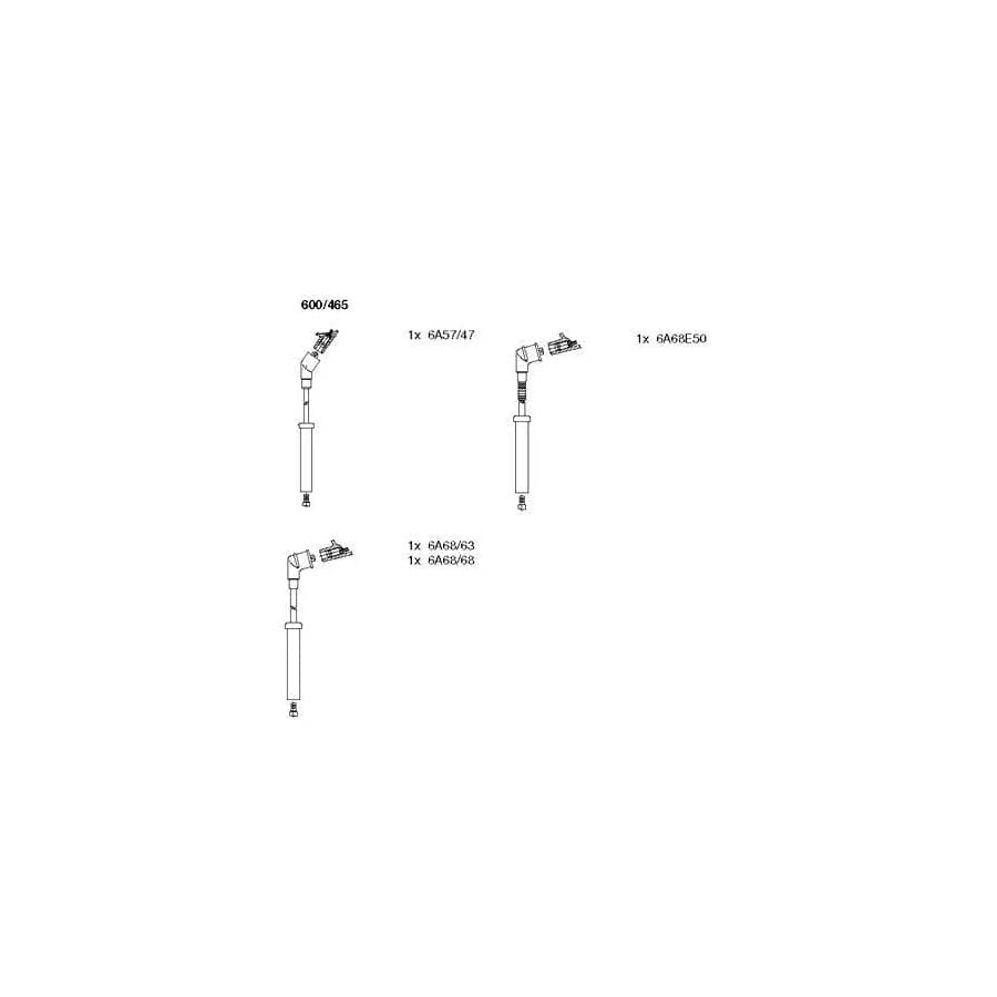 Bremi 600/465 Ignition Cable Kit