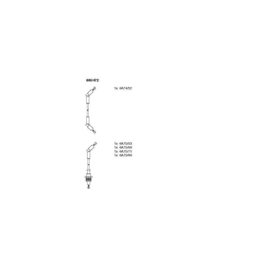 Bremi 600/472 Ignition Cable Kit