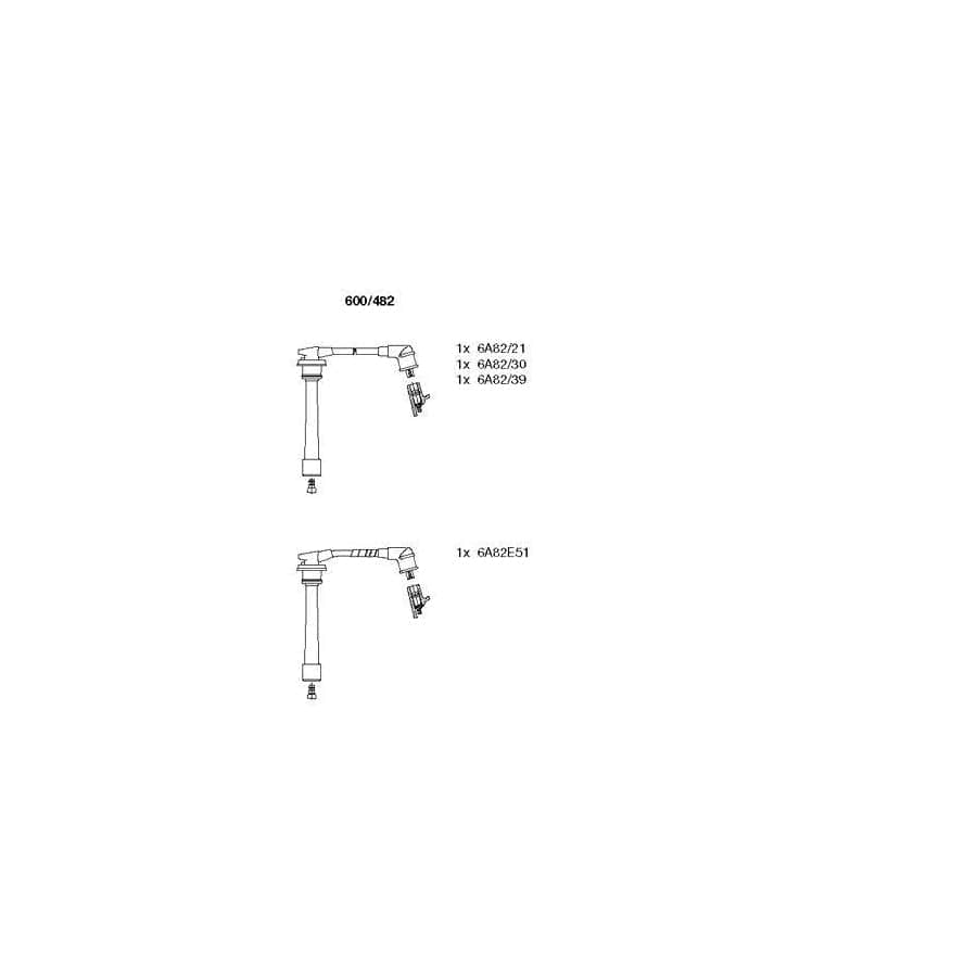 Bremi 600/482 Ignition Cable Kit
