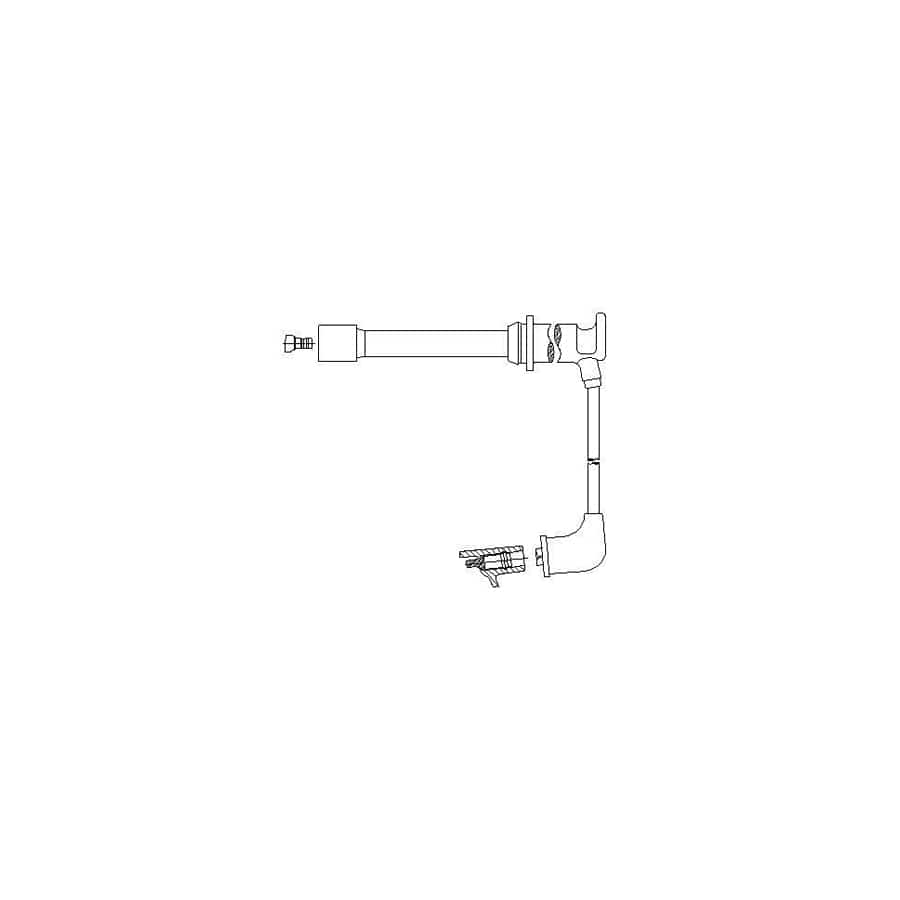 Bremi 658/118 Ignition Lead for Ford USA Probe Mk2 (Ecp)