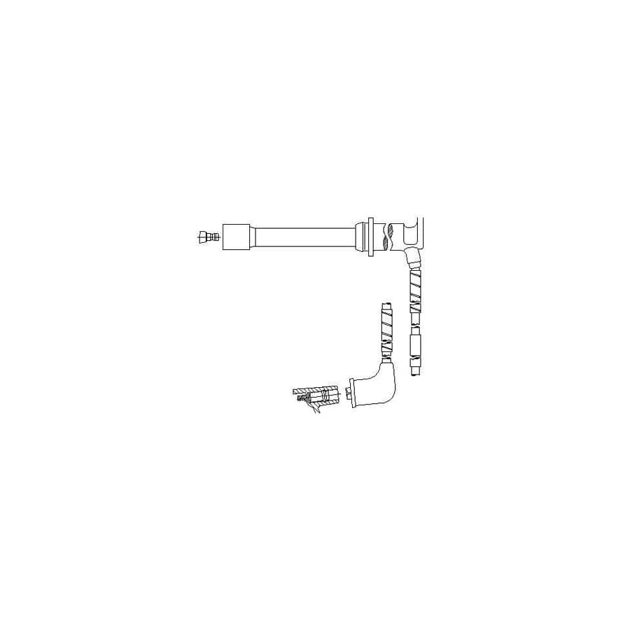 Bremi 658H124 Ignition Lead for Mazda Xedos 6 (Ca)