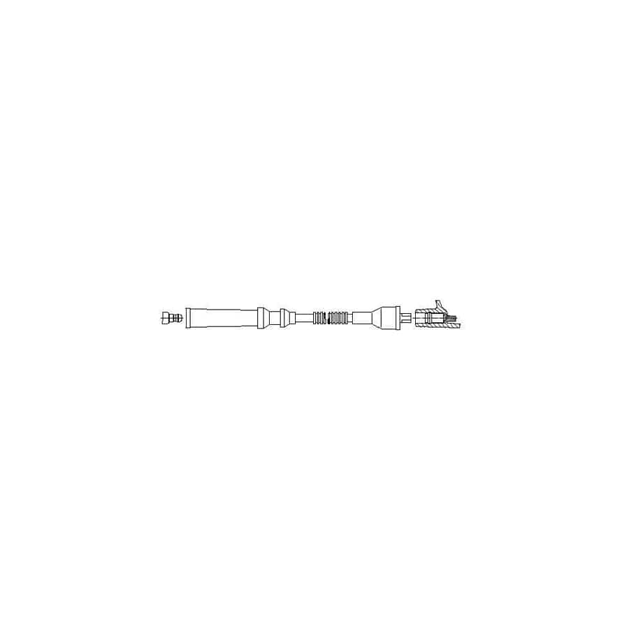 Bremi 6A33E40 Ignition Lead for Mazda 929 III Saloon (Hc)