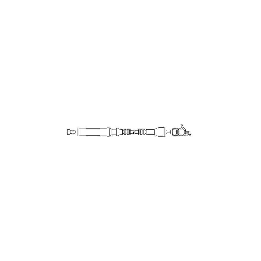 Bremi 6A33F52 Ignition Lead for Mazda 929 III Saloon (Hc)