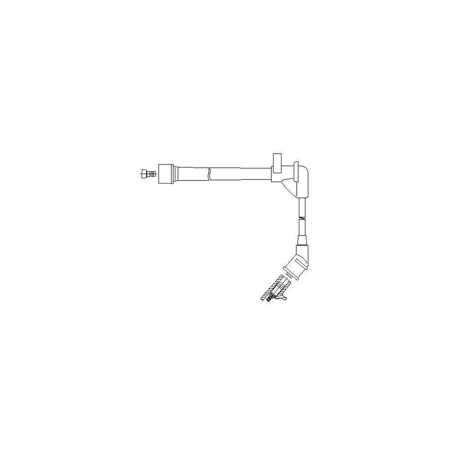 Bremi 711/68 Ignition Lead for Nissan Maxima III Saloon (J30)