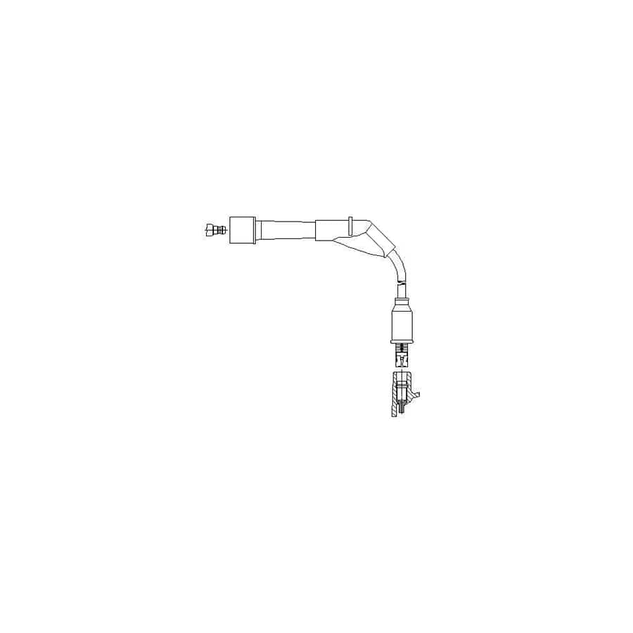 Bremi 712/45 Ignition Lead for Nissan Maxima III Saloon (J30)