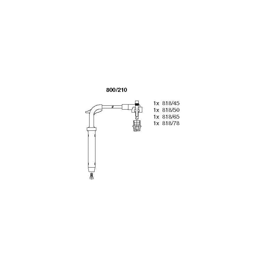 Bremi 800/210 Ignition Cable Kit