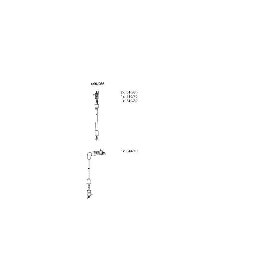 Bremi 800/256 Ignition Cable Kit
