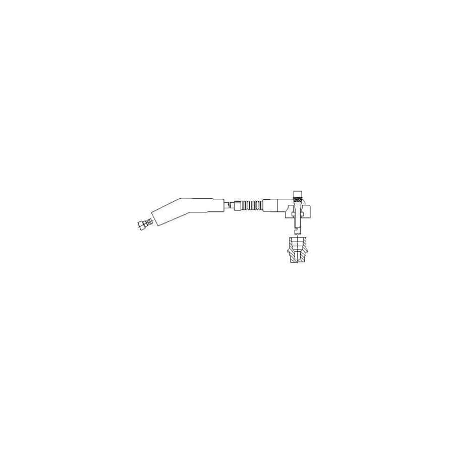 Bremi 8A14E84 Ignition Lead for Mazda 121 III Hatchback (Jasm, Jbsm)