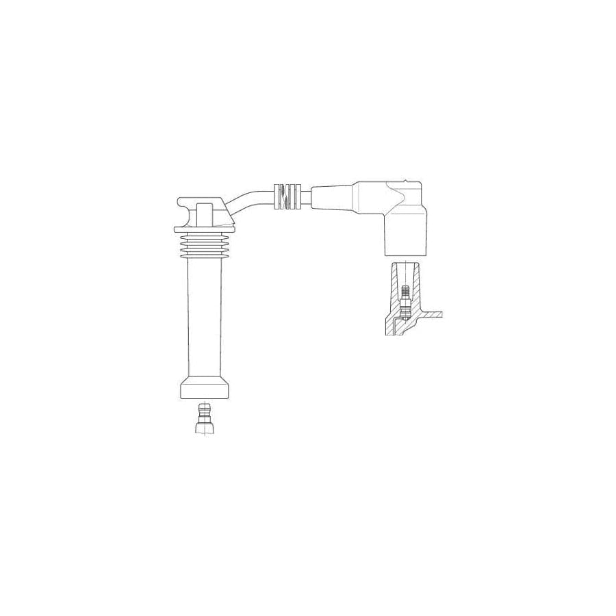 Bremi 8A19E33 Ignition Lead