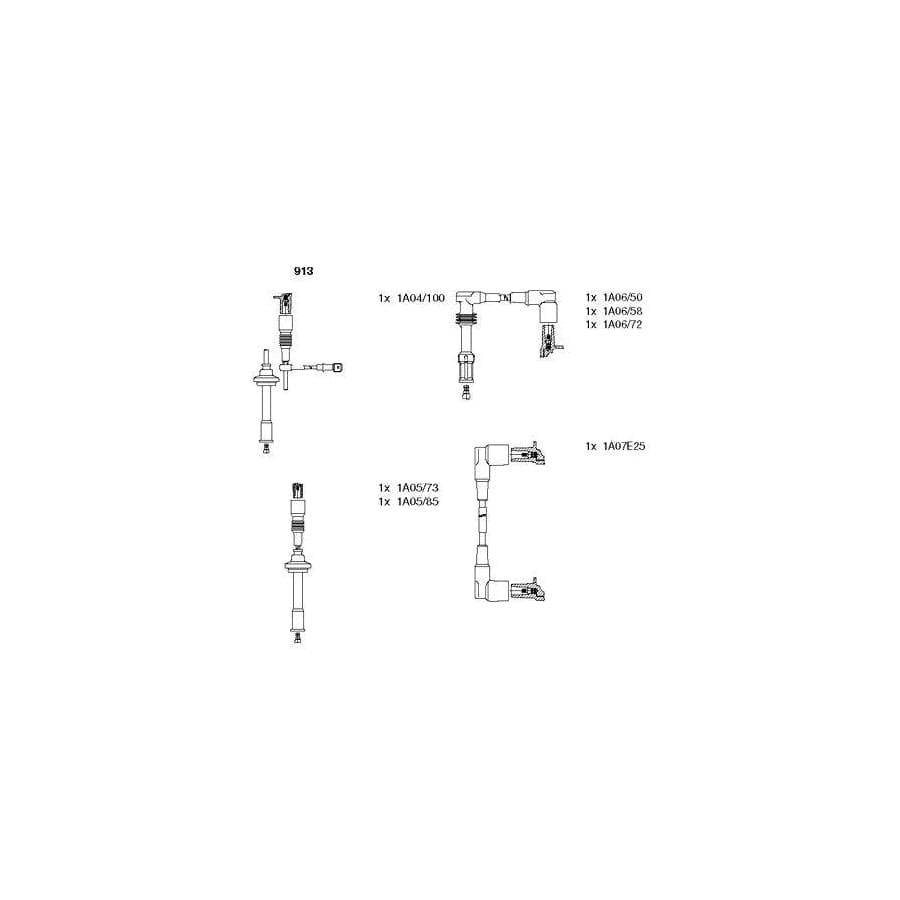 Bremi 913 Ignition Cable Kit