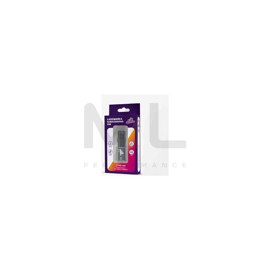 BRUMM ACBRLAD02C In-car charger Number of inlets/outlets: 1 USB, Black
