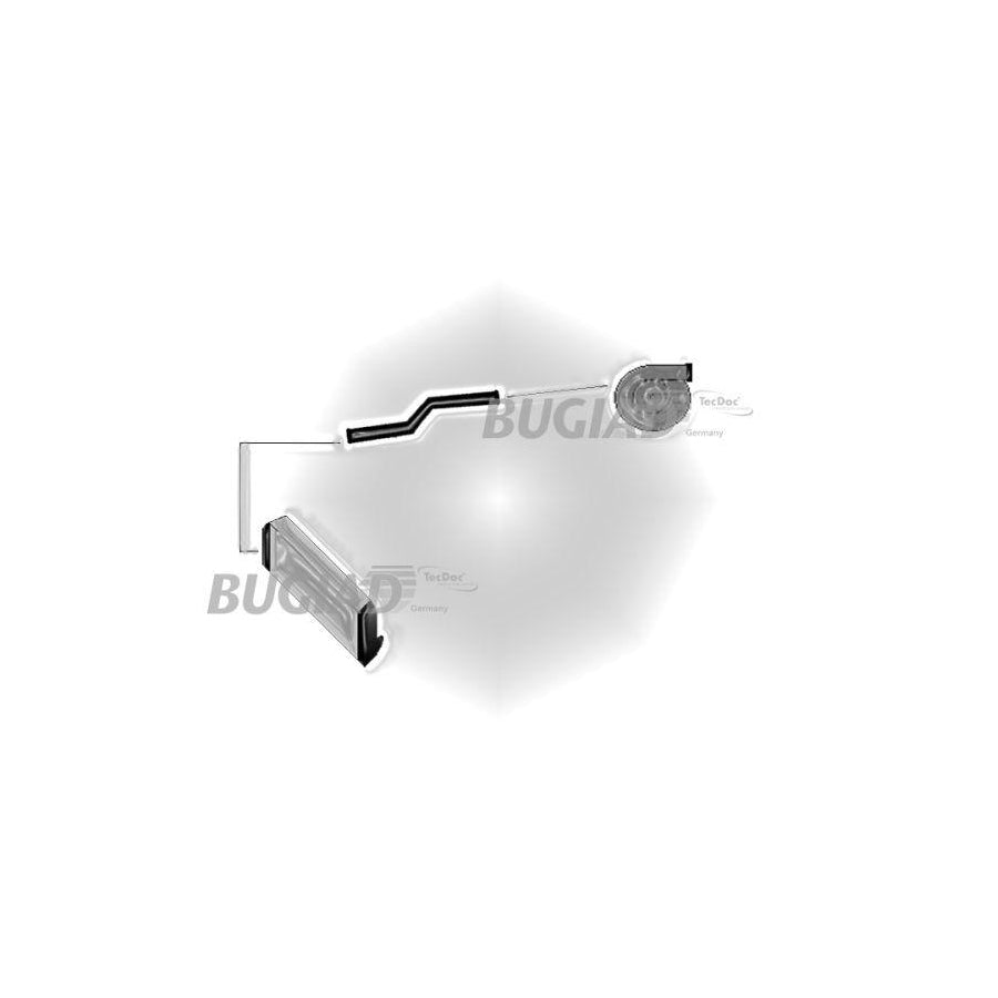 BUGIAD 88450 Charger Intake Hose for BMW 5 Series