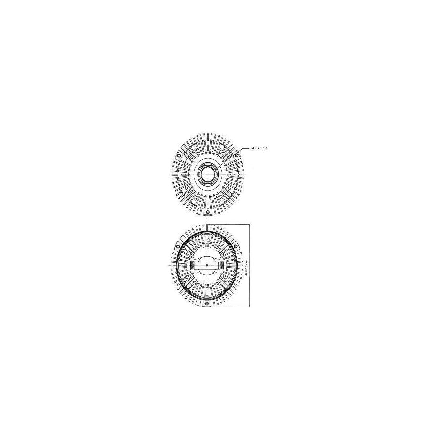 BUGIAD Bfc030 Fan Clutch