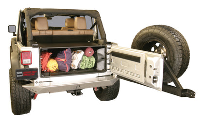 Tuffy Products Tuffy Jk Unlimited Tailgate Enclosure- Black For 2011+
