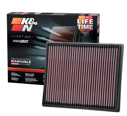 K&N Engineering K&N 20-21 Nissan Frontier 3.8L V6 Replacement Air Filter
