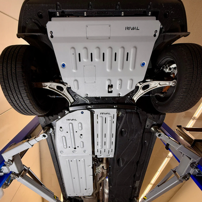 Rival 4x4 Rival 22-26 Ford Ranger Ford Maverick Hybrid Aluminum Passenger Underside Skid Plate