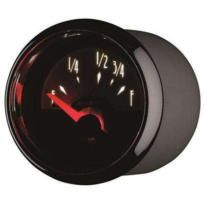 AutoMeter Gauge Fuel Level 2-1/16in. 73 Ohm(e) to 10 Ohm(f) Elec Cruiser