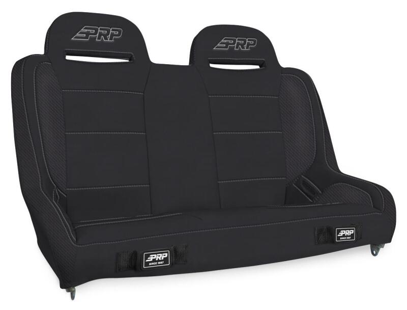 PRP Seats PRP Jeep Wrangler JKU/JLU Elite Series Rear Bench- Black Vinyl