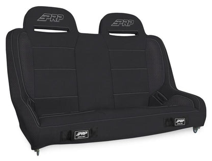 PRP Seats PRP Jeep Wrangler JKU/JLU Elite Series Rear Bench- Black Vinyl